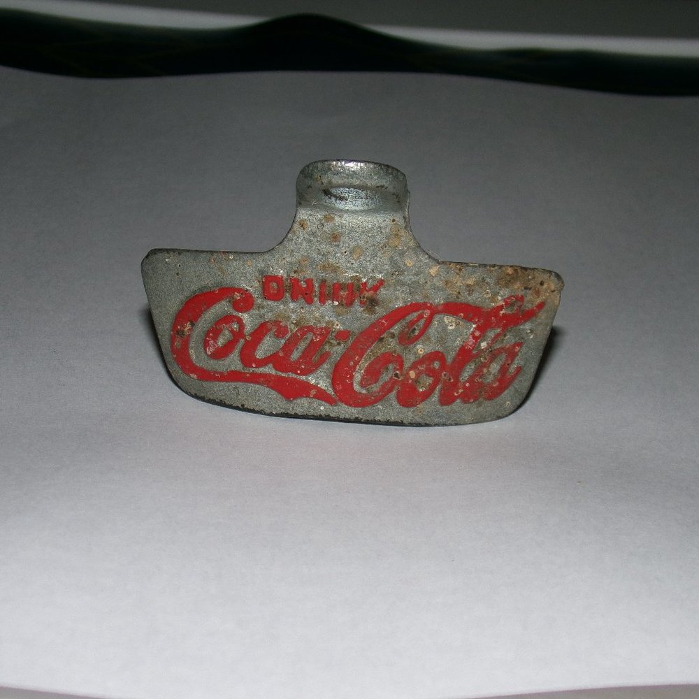 old Coca-Cola metal bottle opener made in w. Germany.